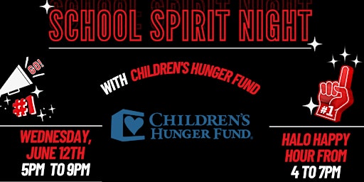 Hauptbild für School Spirit Night - Children's Hunger Fund
