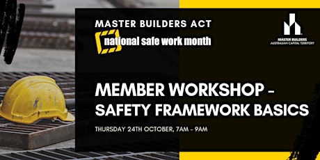 MBA Member Workshop - Safety Framework Basics primary image