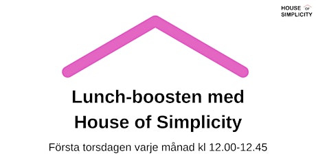 Hauptbild für Lunch-boosten med House of Simplicity