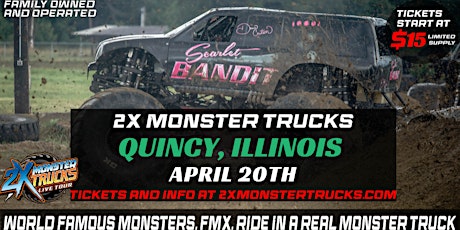 2X Monster Trucks Live Quincy, IL