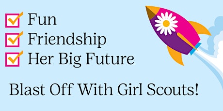 Primaire afbeelding van Daisy Launch: A Girl Scout Information Event - Clinton, NY