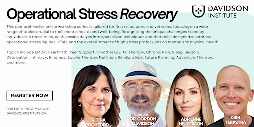 Imagem principal do evento Veterans and First Responders: Operational Stress Recovery