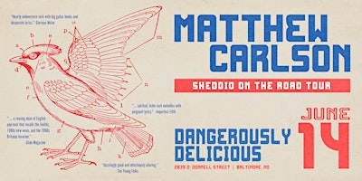 Hauptbild für Matthew Carlson - Sheddio On The Road Tour - Baltimore, MD