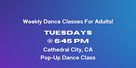 Burlesque & Jazz Funk Fusion Pop-Up Dance Class For Adults