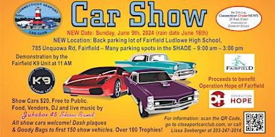 Imagem principal do evento CT Seaport Car Club’s 8th Annual Antique and Classic Car Show