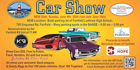 CT Seaport Car Club’s 8th Annual Antique and Classic Car Show