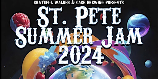 Primaire afbeelding van St. Pete SUMMER JAM 2024 ~ June 28 & 29 ~ Cage Brewing, St. Petersburg, FL