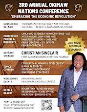 3rd Annual Okimaw Nations Conference "Embracing the Economic Revolution"