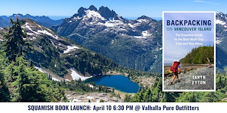 Backpacking on Vancouver Island Book Launch in Squamish with Taryn Eyton