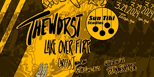 theWorst with Lake Over Fire and Carissa Johnson & the Cure-Alls  primärbild