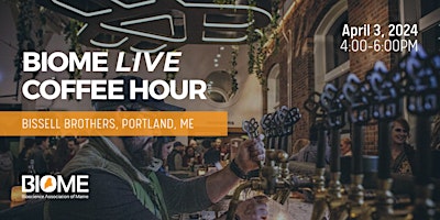 Image principale de BioME LIVE Coffee Hour
