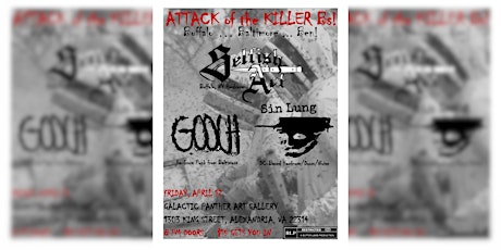 Attack of the Killer B’s - Live Music @ Galactic Panther