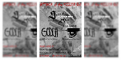 Imagen principal de Attack of the Killer B’s - Live Music @ Galactic Panther