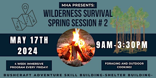 Imagem principal do evento Wilderness Survival Spring Second Session