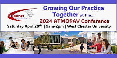 ATMOPAV 2024 Conference: "Growing our Practice Together" primary image