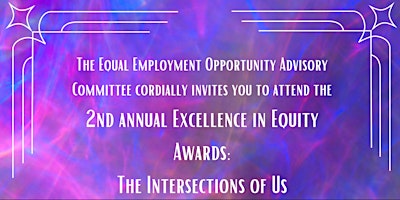 2024 Excellence in Equity Awards Ceremony: The Intersections of Us primary image