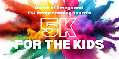 Imagem principal do evento 5K for the Kids Color Run