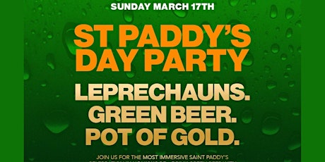 Immagine principale di Happy Dad's Official St Paddy's Day Party (Leprechauns, Green  Beer..) 