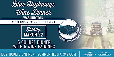 Imagen principal de Blue Highways Dinner- Washington