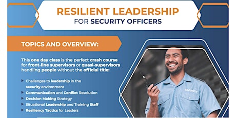 Resilient Leadership for Security Officers