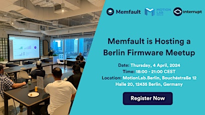 Berlin Firmware Meetup