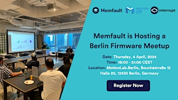 Hauptbild für Berlin Firmware Meetup