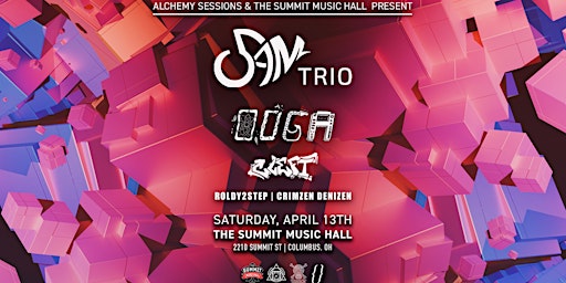 Imagen principal de 5AM TRIO + OOGA at The Summit Music Hall - Saturday April 13