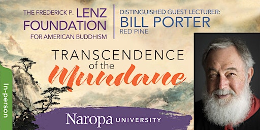 Primaire afbeelding van Lenz Distinguished Lecture: The Transcendence of the Mundane - IN PERSON