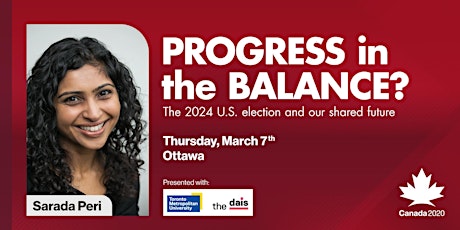 Progress in the balance? The 2024 U.S. election and our shared future. primary image
