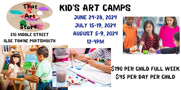 Kid's Summer Art Camp