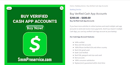 Worldwide Best Places To Buy Verified Cash App Accounts  primärbild