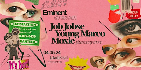 Eminent Open Air: Job Jobse, Young Marco, Moxie  primärbild