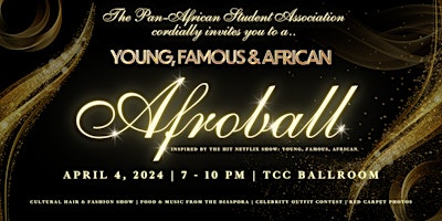 Imagem principal do evento Afroball 2024: Young, Famous, & African