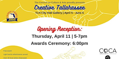 2024 Creative Tallahassee Reception & Awards Ceremony