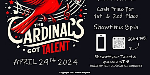 Imagem principal do evento The Cardinal's Got Talent Show