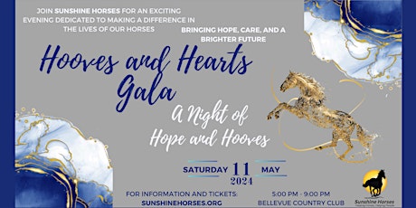 Sunshine Horses Hooves and Hearts Gala