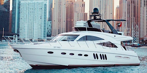 2-6 Hour Yacht Rental - White Riva 70ft 2023 Yacht Rental - Dubai primary image