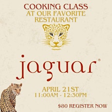 Jaguar Restaurant Cooking Class for young foodies