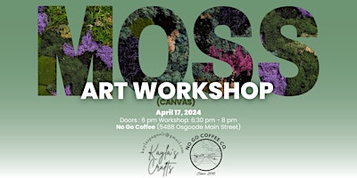 Imagem principal do evento Moss Art Workshop on Canvas