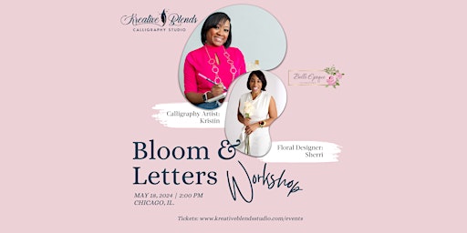 Imagem principal do evento Bloom & Letters Workshop