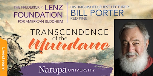 Primaire afbeelding van Lenz Distinguished Lecture: The Transcendence of the Mundane - LIVESTREAM