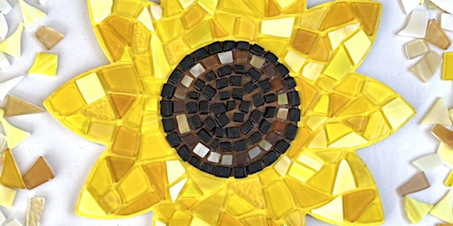 Sunflower mosaic class at The Vineyard at Hershey