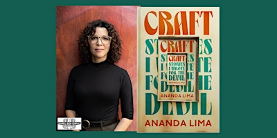 Ananda Lima, author of CRAFT - an in-person Boswell event primary image