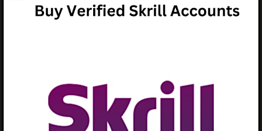 Primaire afbeelding van can you actually buy verified Skrill accounts