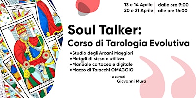 Soul Talker: Corso di Tarologia Evolutiva primary image
