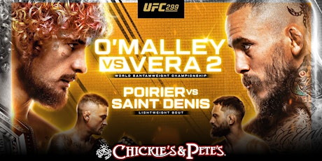 O'Malley vs. Vera 2 | UFC 299 Viewing with All-You-Can-Drink primary image