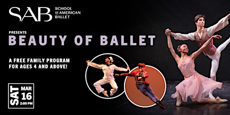 Hauptbild für School of American Ballet presents "Beauty of Ballet"