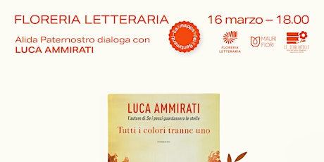 Immagine principale di Le Sfogliatelle incontrano Luca Ammirati - Vieni in Floreria 