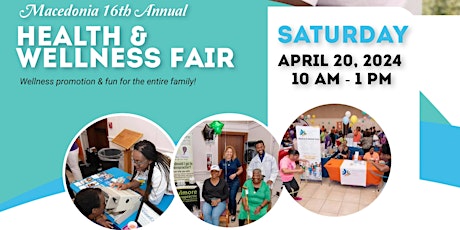 Macedonia 16th Annual Health & Wellness Fair