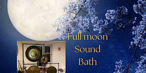 Immagine principale di Full moon Sound Bath 